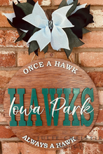 Load image into Gallery viewer, Custom School Spirit Door Hanger