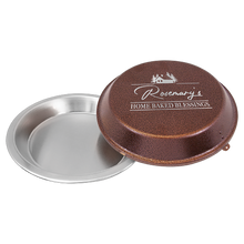 Load image into Gallery viewer, Custom Engraved 9" Pie Pan with Lid