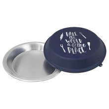 Load image into Gallery viewer, Custom Engraved 9" Pie Pan with Lid