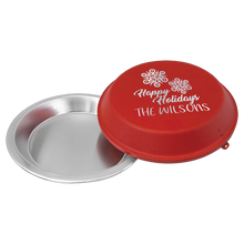Load image into Gallery viewer, Custom Engraved 9" Pie Pan with Lid