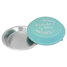 Load image into Gallery viewer, Custom Engraved 9" Pie Pan with Lid