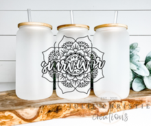 Load image into Gallery viewer, Beer Can Glass, Breast Cancer Awareness Coffee Glass, Soda Can Glass, Beer Can Glass With Lid, Iced Coffee Glass