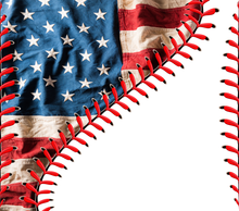 Load image into Gallery viewer, Baseball and Old Glory 20 oz Tumbler
