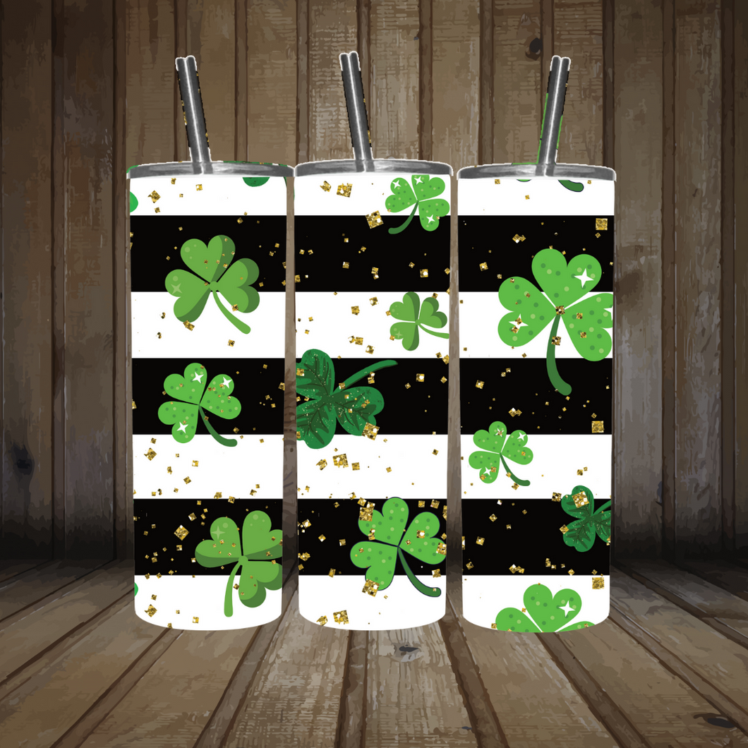 Black, White and Clovers