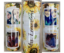 Load image into Gallery viewer, Sunflower Photo 20 oz Tumbler
